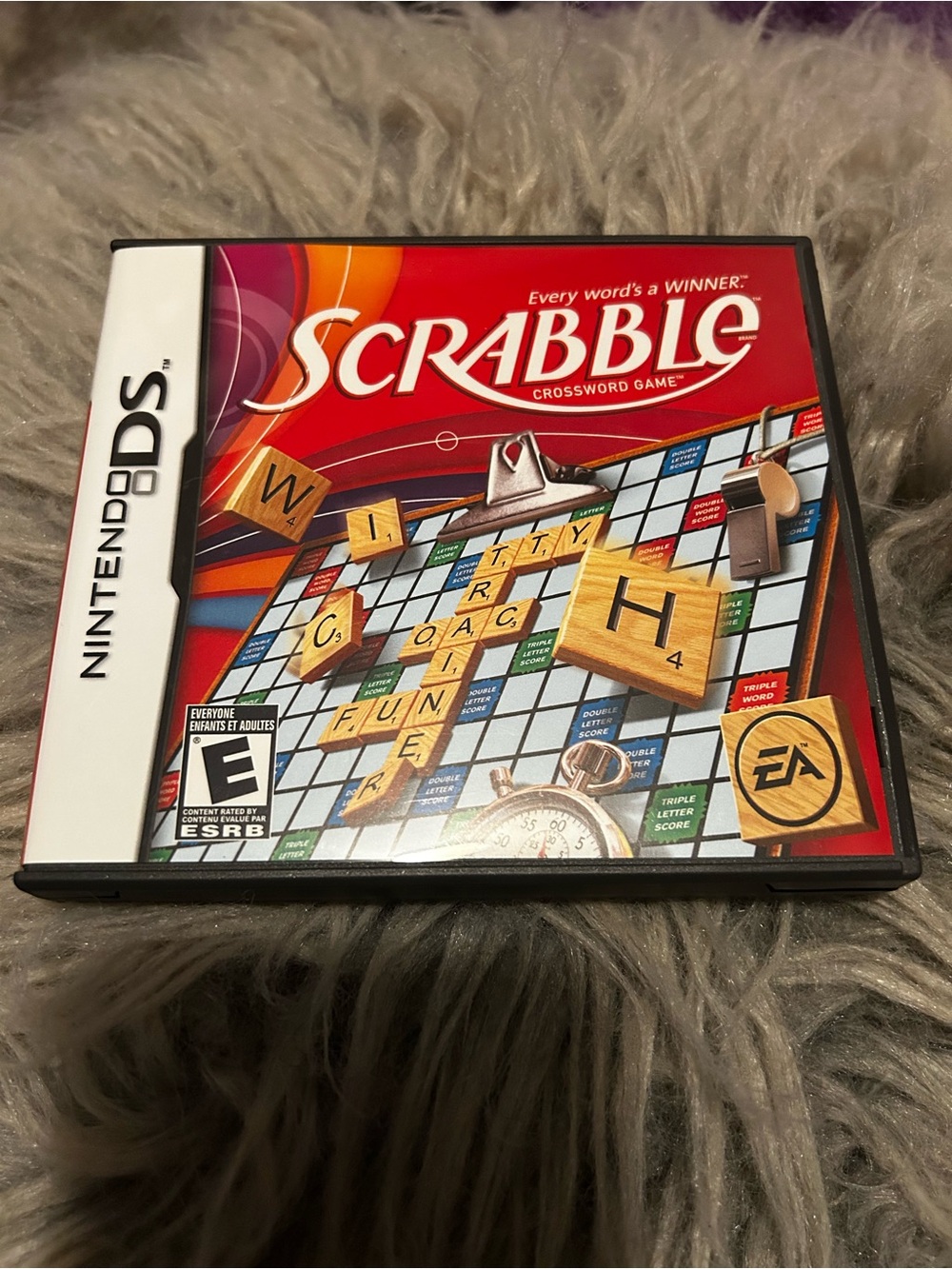 Nintendo Scrabble DS Game - Red Cover